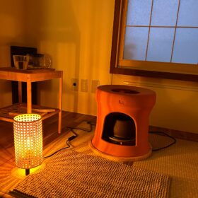 弘前市の温活サロン香深kafka よもぎ蒸し風景